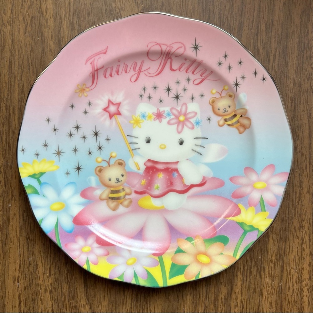 Y2K Fairy Hello Kitty Collectors Plate